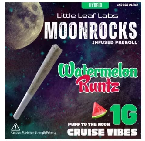 Watermelon Runtz | Moonrock Pre Roll | 1g