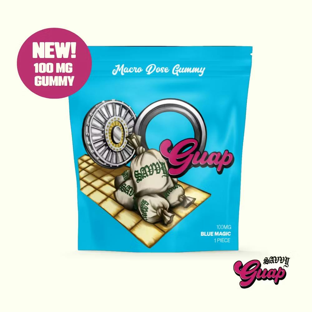 Savvy | Guap Gummy | Blue Magic | 1pk | 100mg