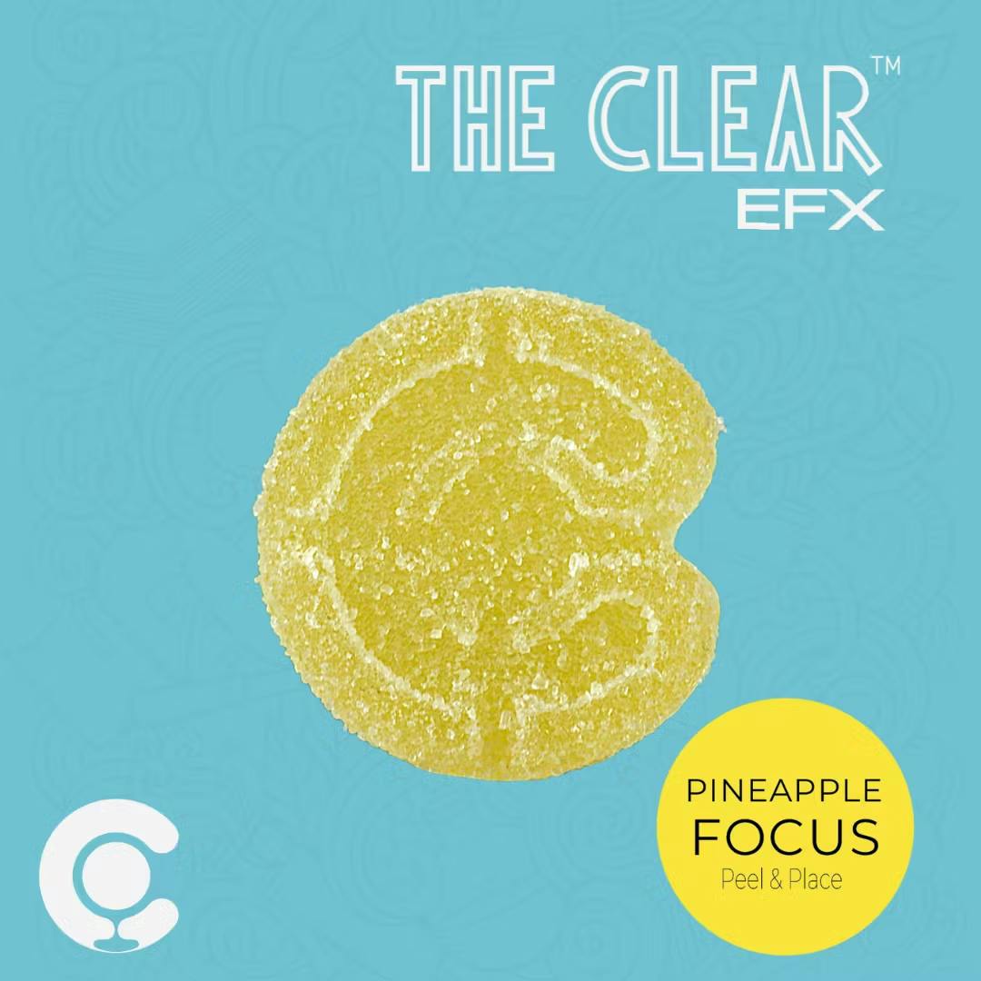 Pineapple 2:1 THC:CBC | Focus Gummies | 10pk | 100mg