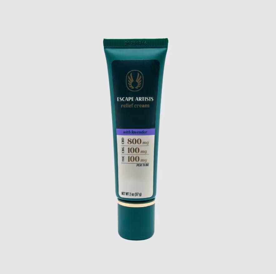 Pain Relief Cream with Lavender | 2oz Tube | 100mg