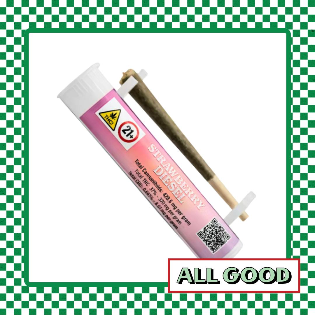 Breakfast Connections | Strawberry Diesel | Infused Preroll | 1g