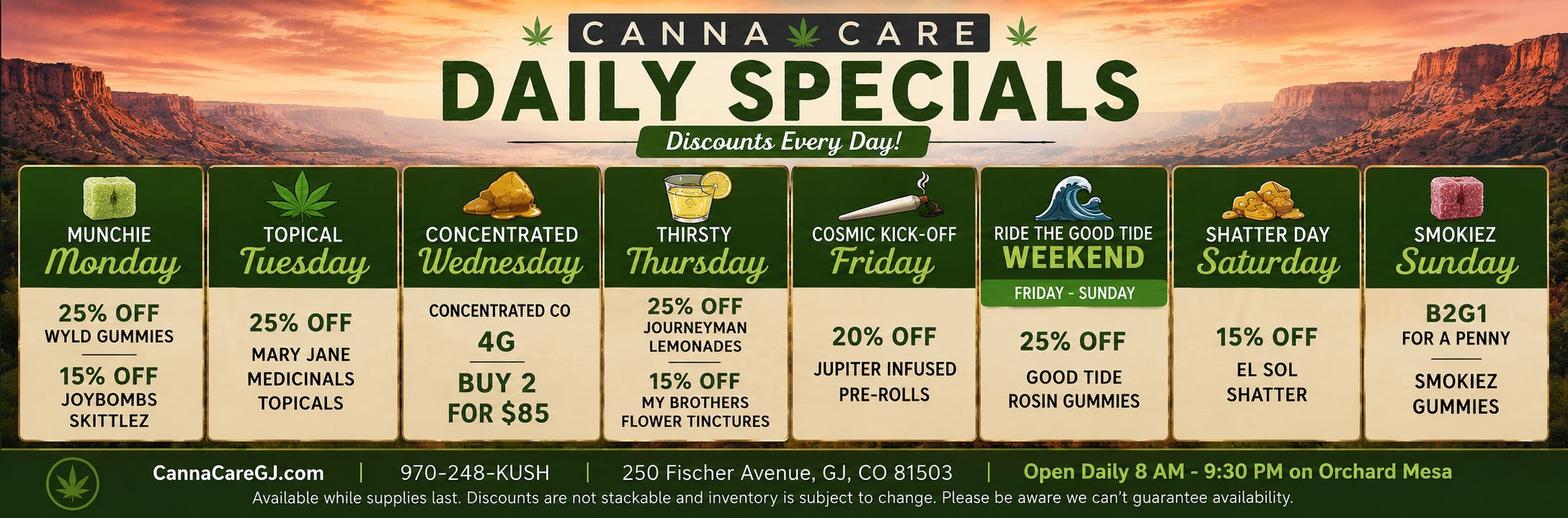 Daily Specials