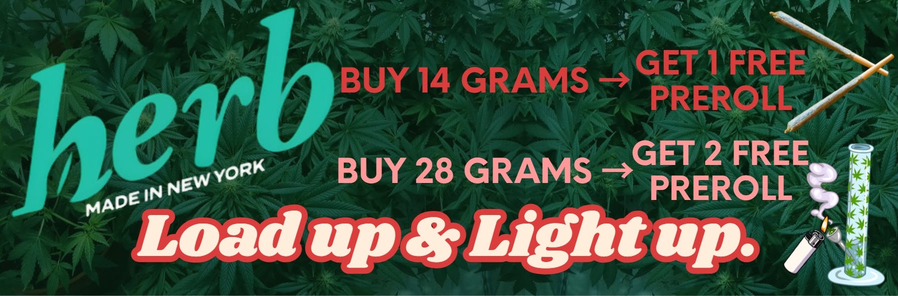 Herb Oz and 1/2 Oz Promo