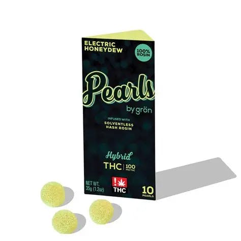 AU - Electric Honeydew Rosin Pearls 100mg