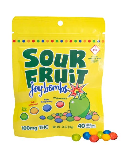 Sour Coated Fruit Chews