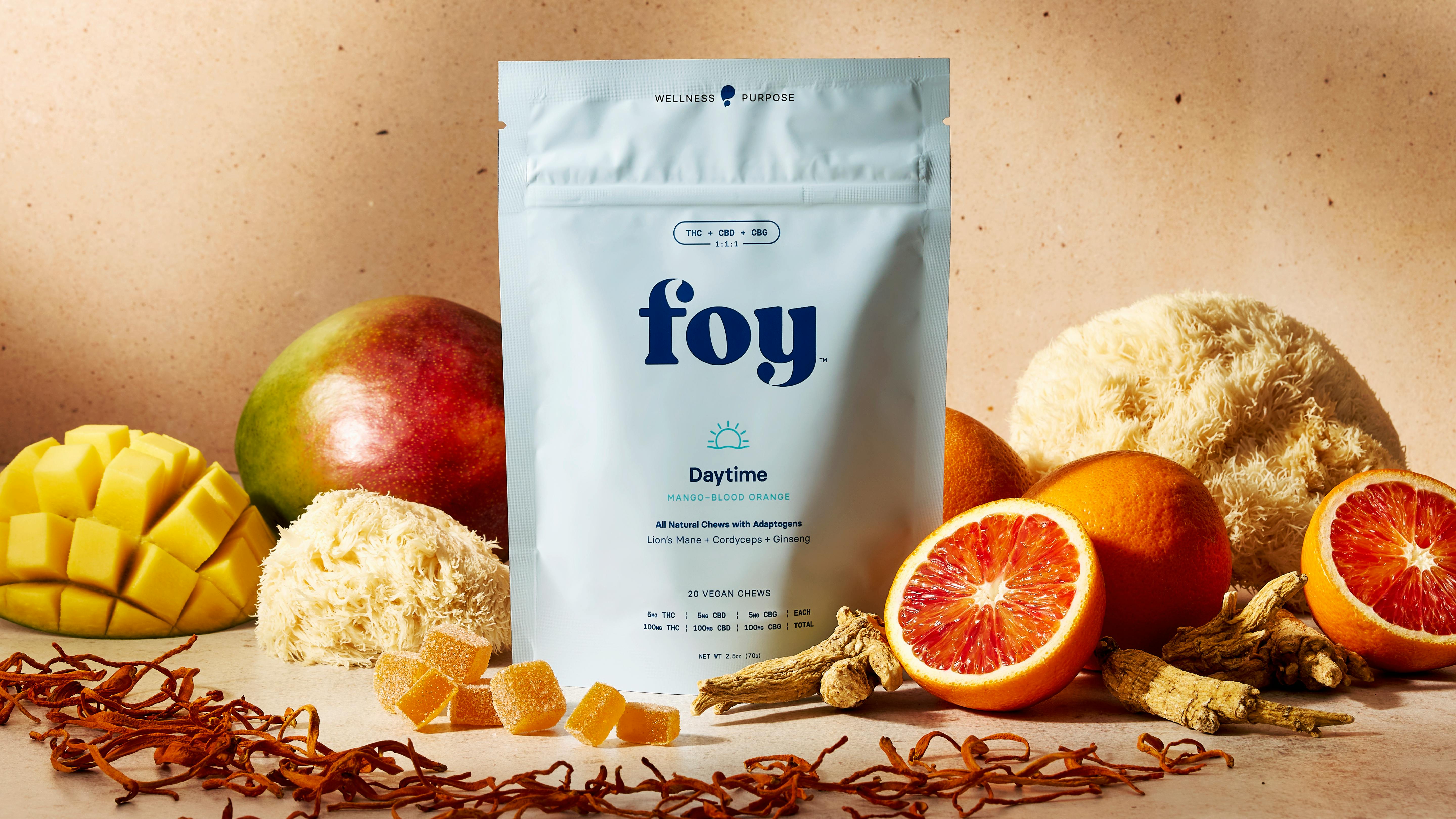 FOY | Daytime Mango | Gummies | 100mg