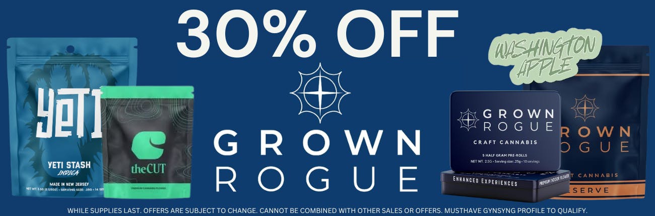 30% off Grown Rogue