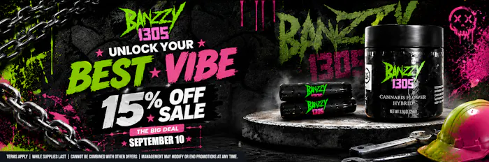 BANZZY 15%OFF