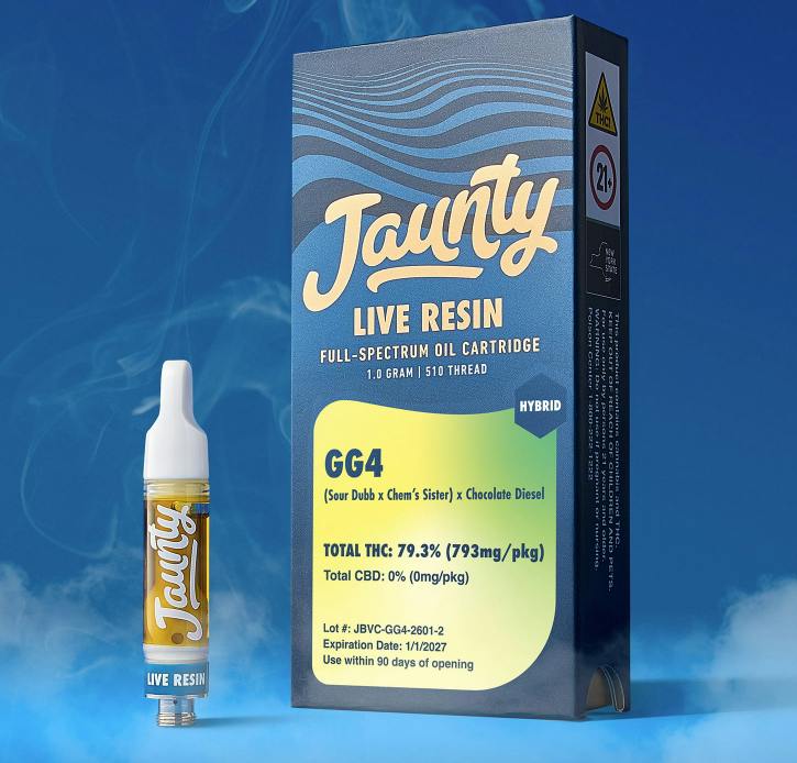 Jaunty | GG4 | Resin Cartridge | 1g