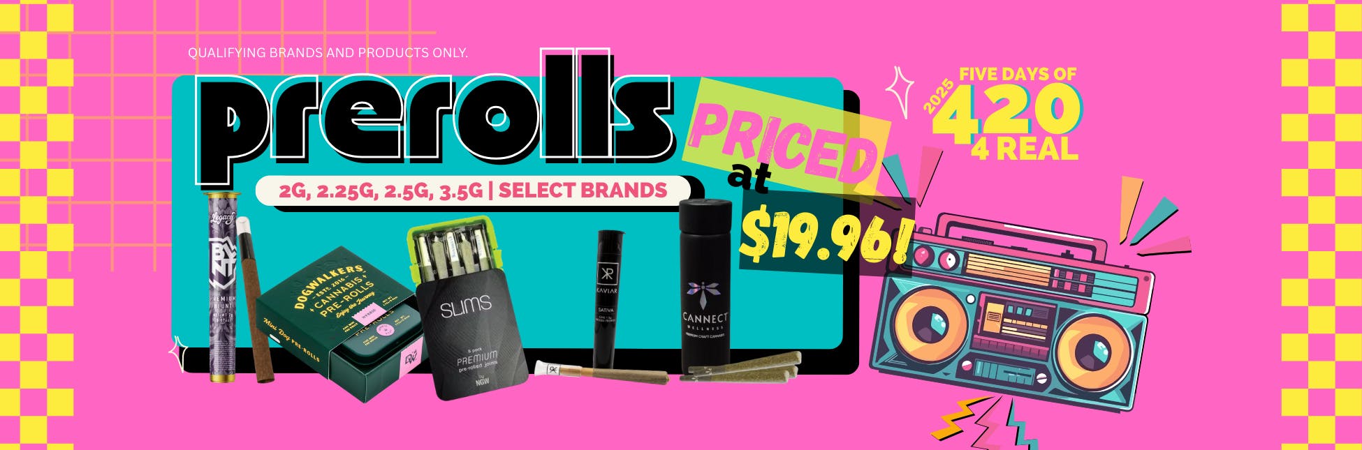 Select Prerolls - $19.96