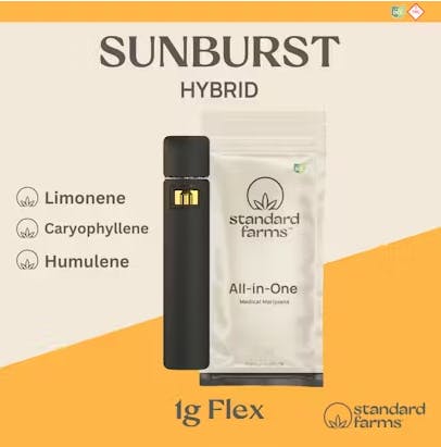 Sunburst Flex Disposable | 1g