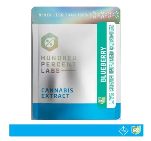 Blueberry Live Rosin Gummies | 6ct