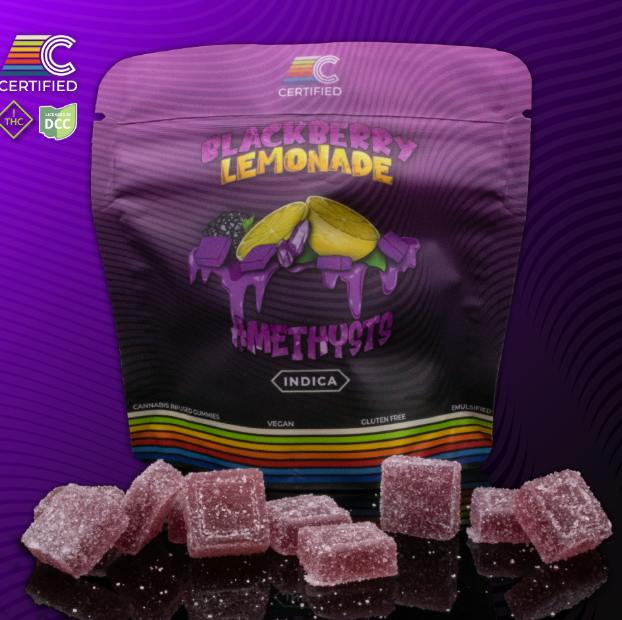 Blackberry Lemonade Amethysts