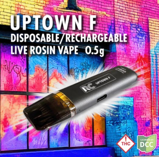 Uptown F Live Rosin Disposable | 0.5g