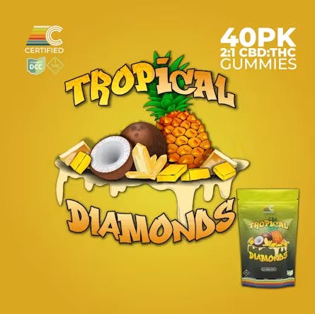 2:1 Tropical Diamonds