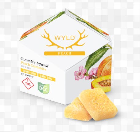 2:1 CBD:THC Peach Gummies | 10ct
