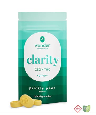 Prickly Pear + Ginger 1:1 THC:CBG Gummies | 10ct