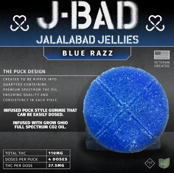 Sour Blue Razz Field Pack Gummies | 4ct