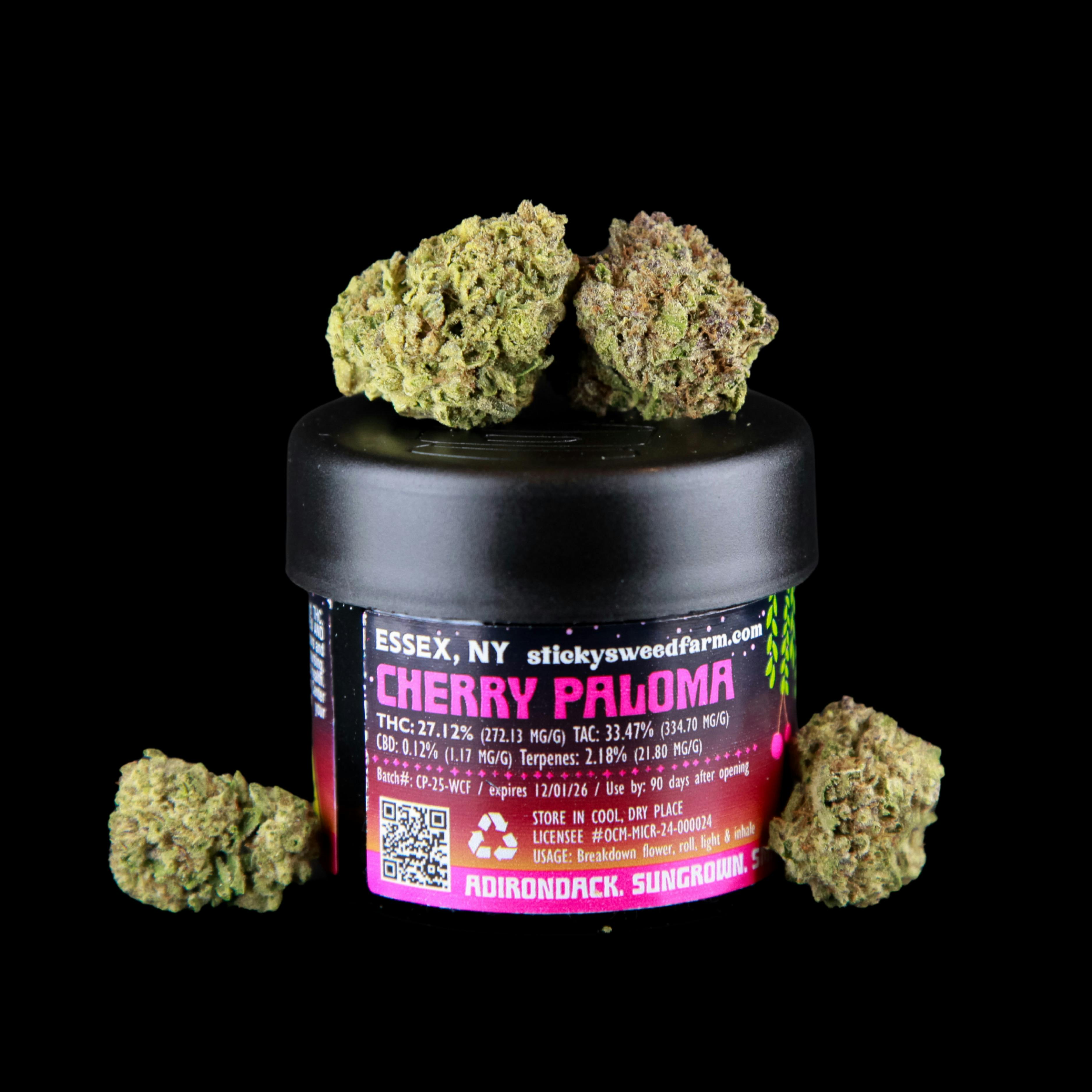 Sticky’s Weed | Cherry Paloma | Flower | Sativa | 3.5g