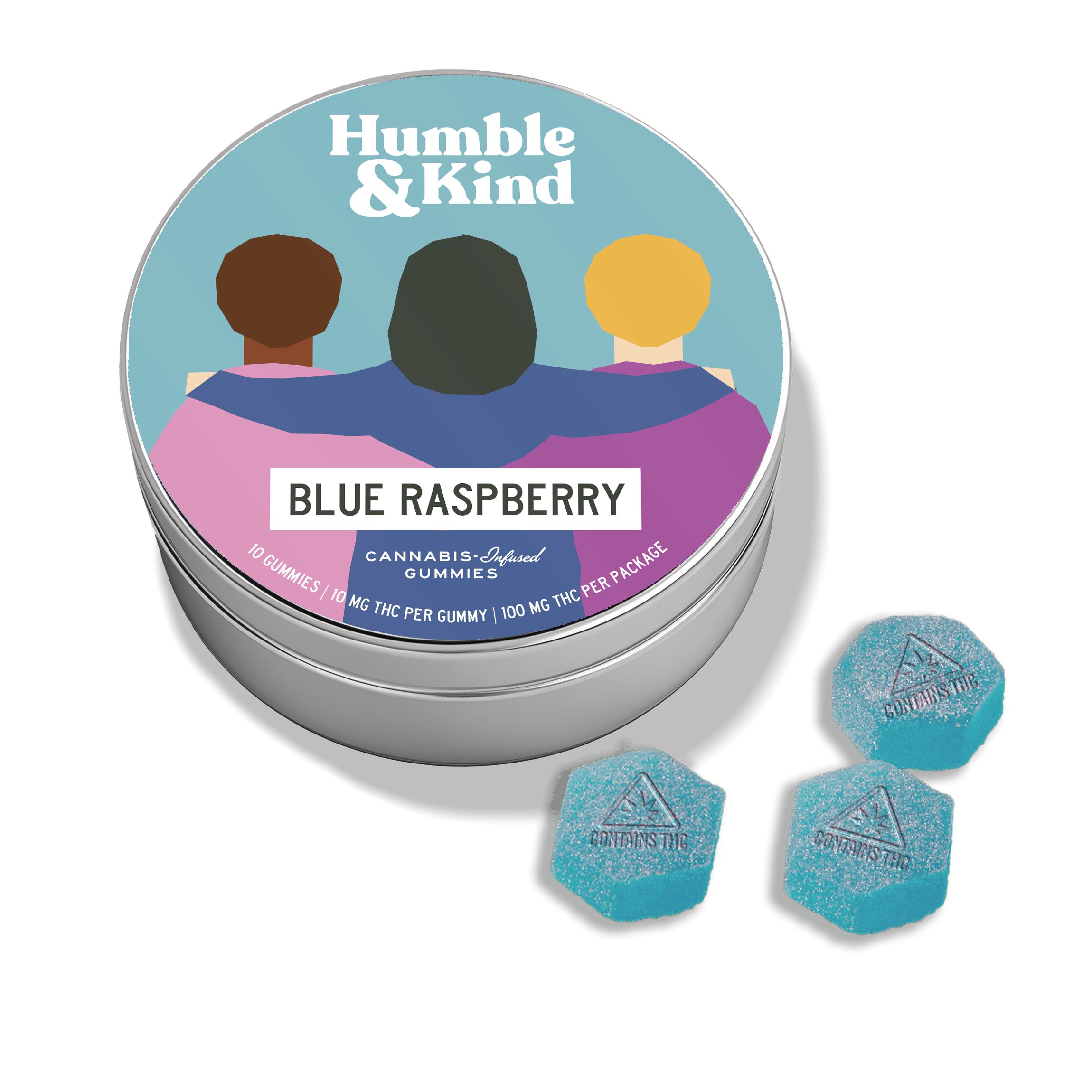 Blue Raspberry Gummies 10pk
