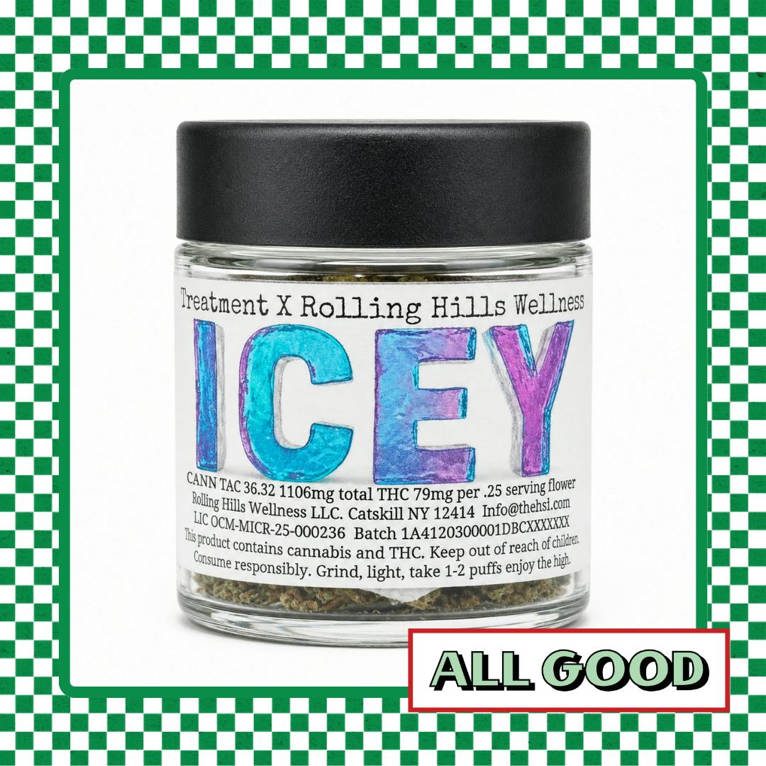 Rolling Hill Wellness | ICEY | Flower | Hybrid | 3.5g