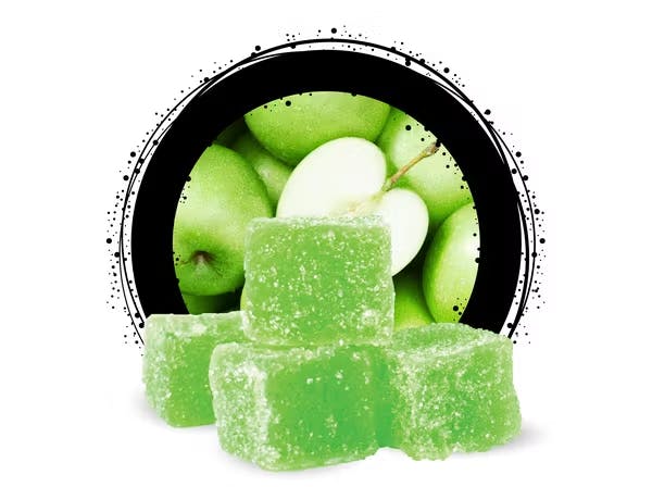 Ozone Green Apple Soft Chews - 100mg - 100mg | Edibles | Ozone