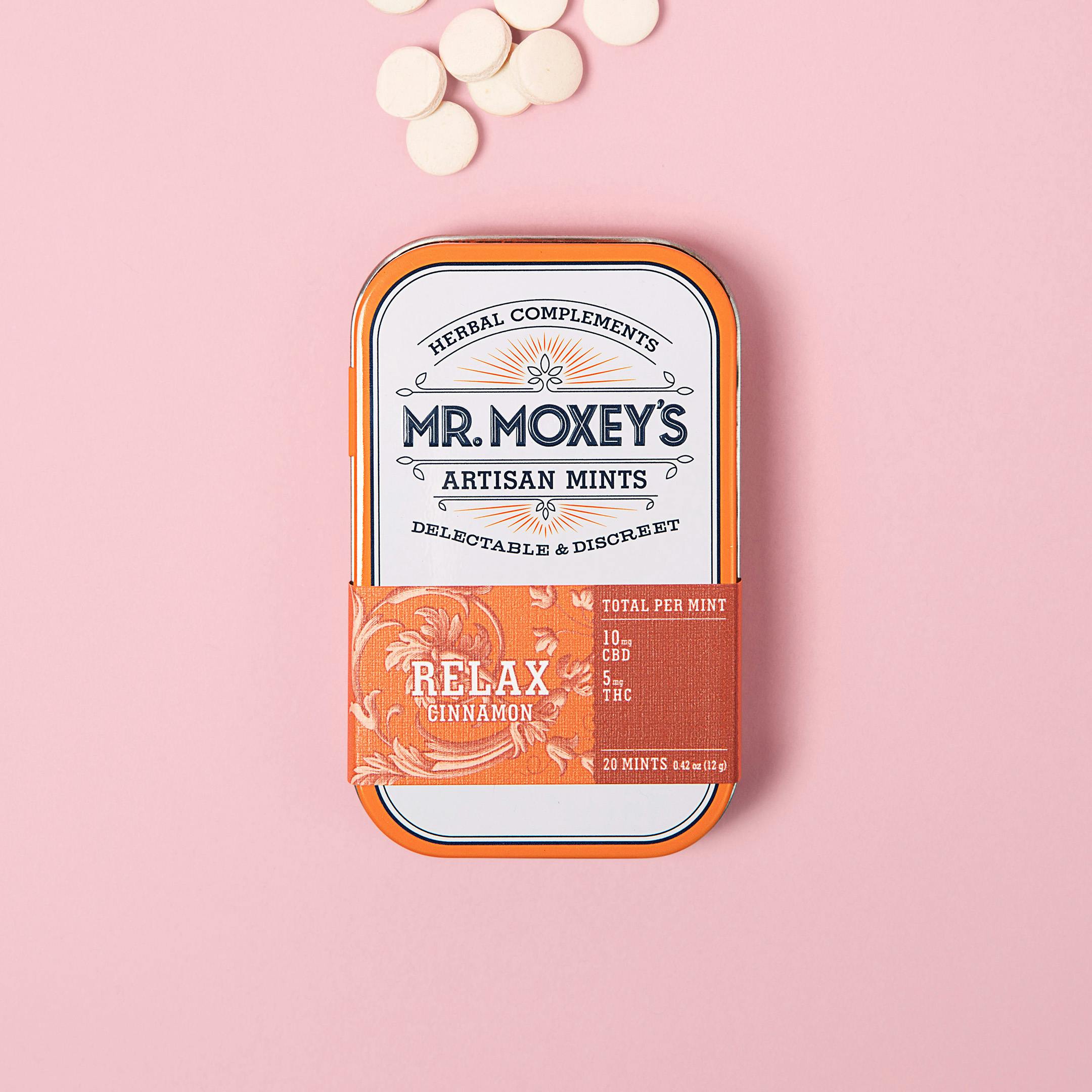 Relax Cinnamon | 20pk of 5mg Mints | 2:1 CBD:THC -