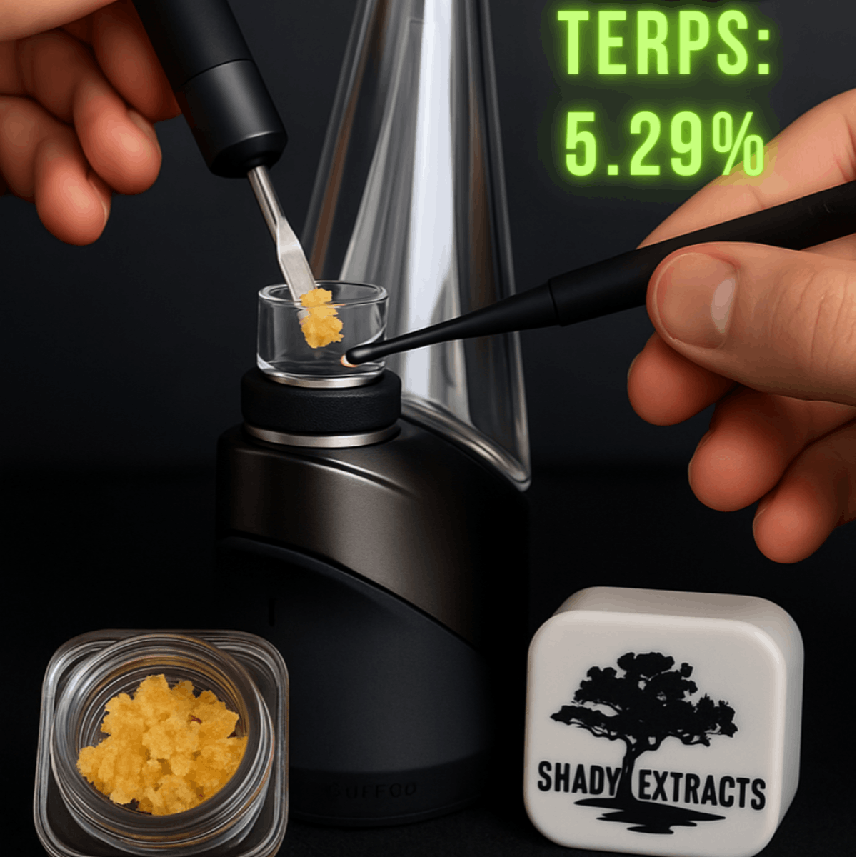 Shady Extracts -  Cured Resin Sugar - Purple Diesel