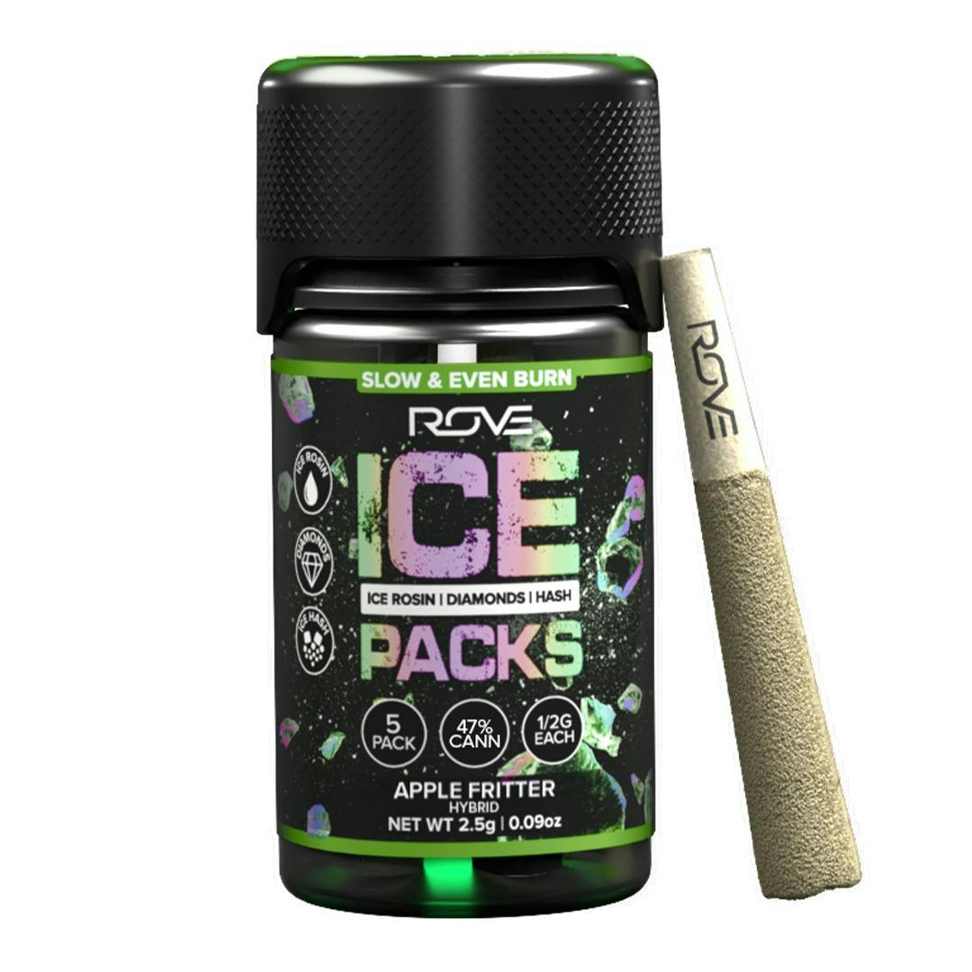 2.5g 5pk of Infused Prerolls - Apple Fritter