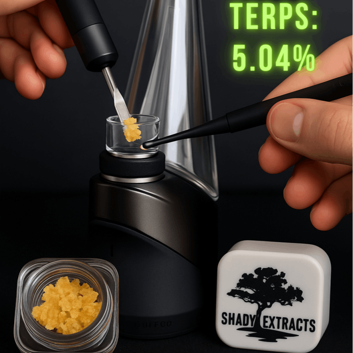 Shady Extracts -  Cured Resin Sugar - Zeclair