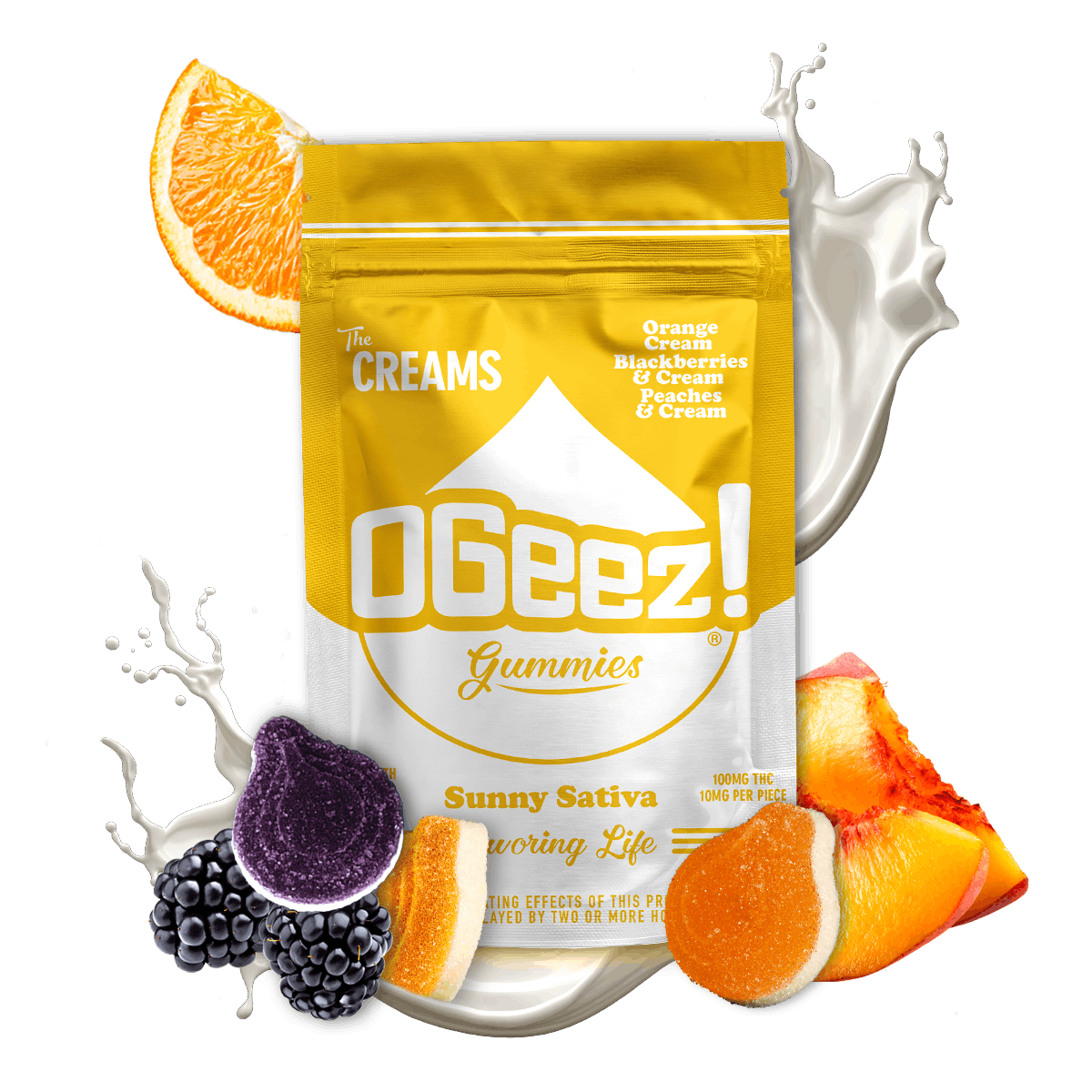 OGeez Creams 100mg Sunny Sativa