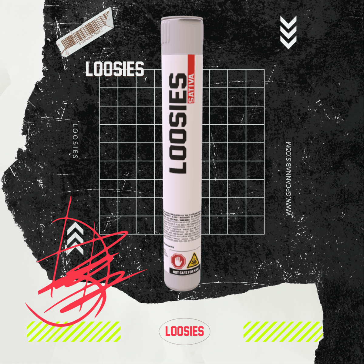 Loosies -  Kief Enhanced Preroll - Blue Dream