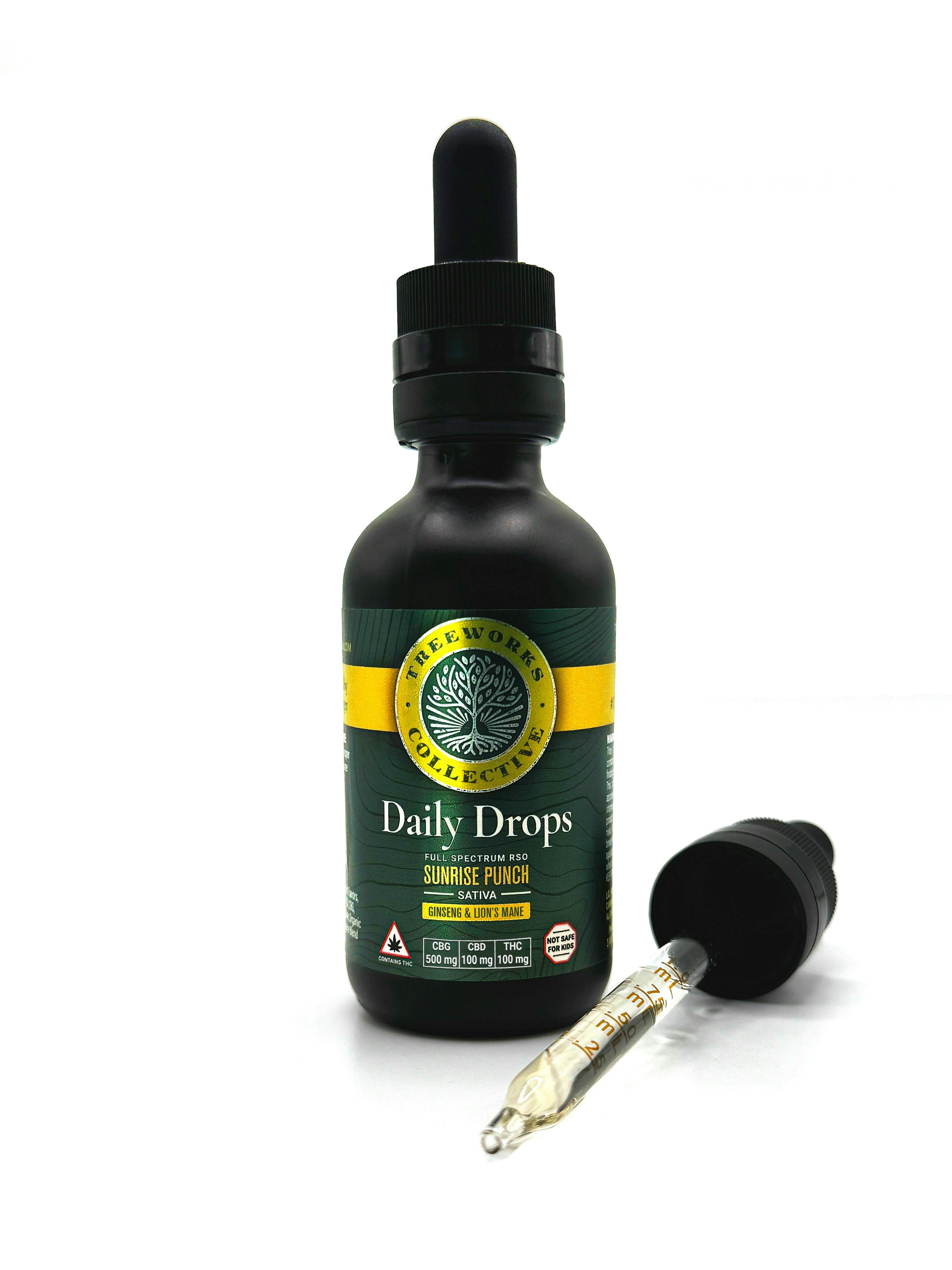 Daily Drops | RSO Tincture | 5:1:1 CBG:CBD:THC