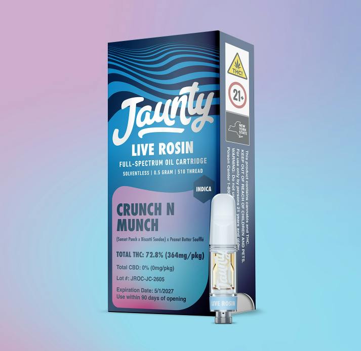 Jaunty | Crunch N Munch | Rosin Cartridge | .5g
