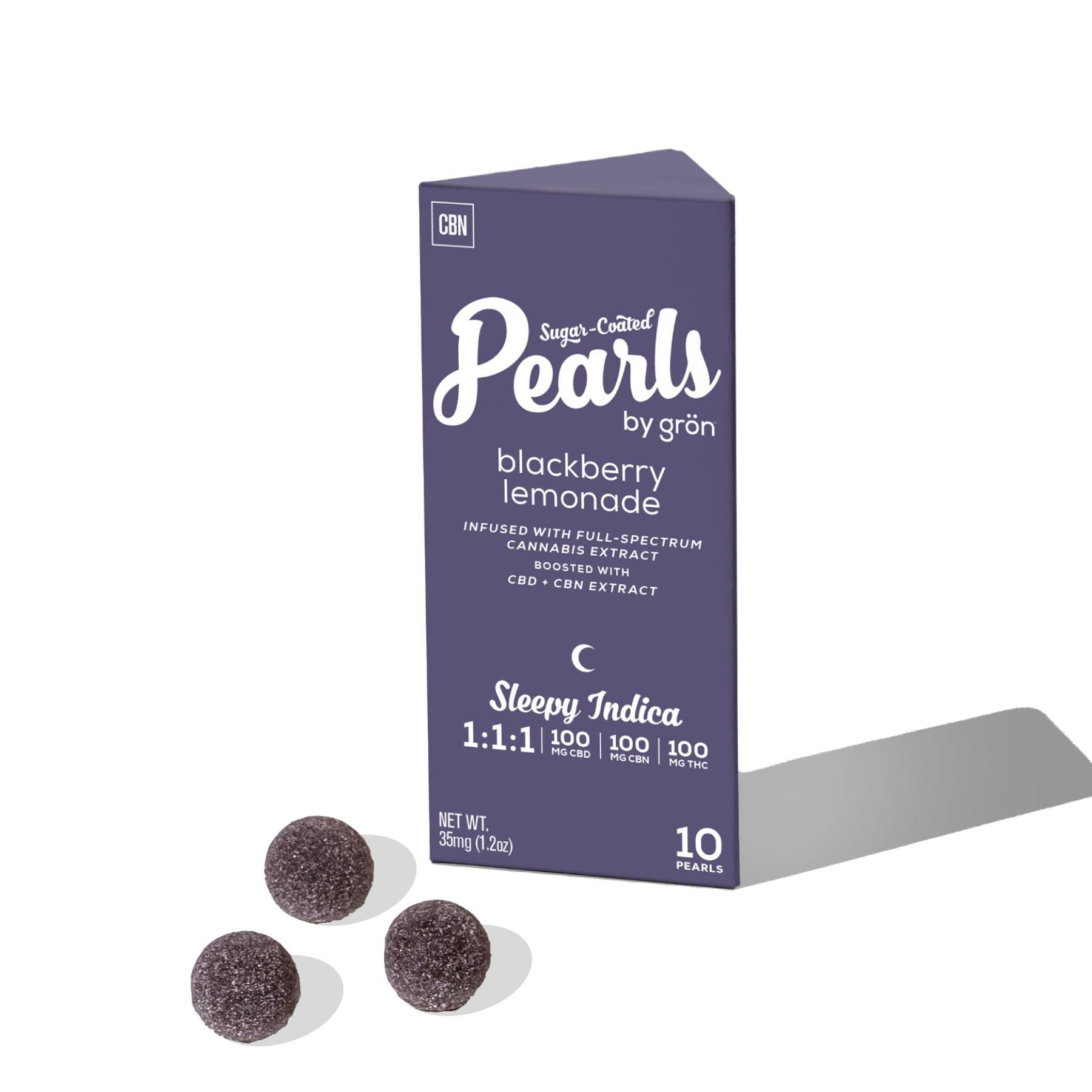 Gron - Blackberry Lemonade Pearls 1:1:1 - 10pk