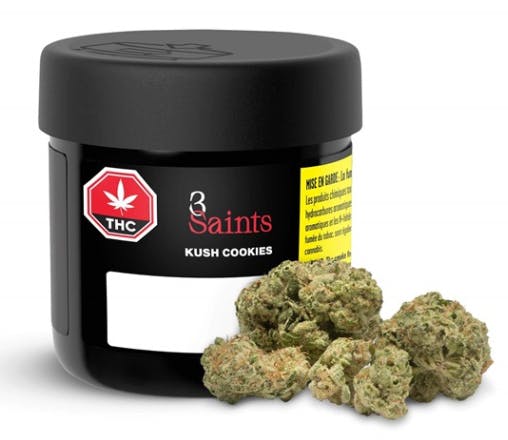 3Saints - Kush Cookies 3.5g - 1/8oz in Spruce Grove