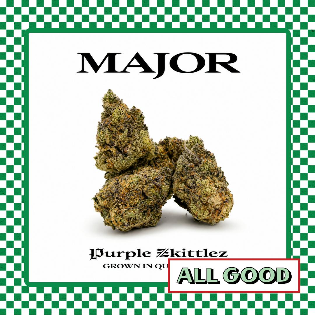 Major | Purple Zkittlez | Flower | Hybrid | 3.5g