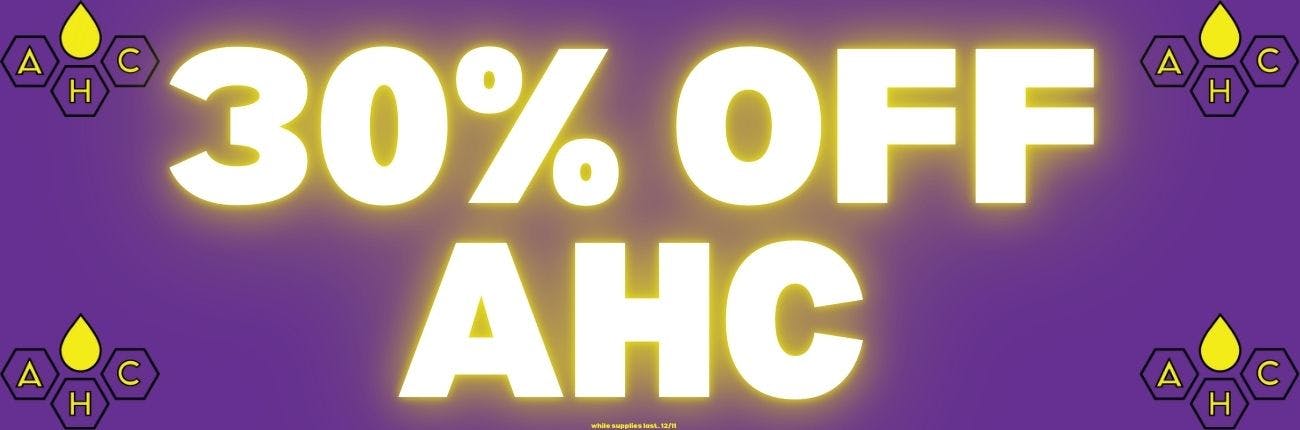 30% off AHC