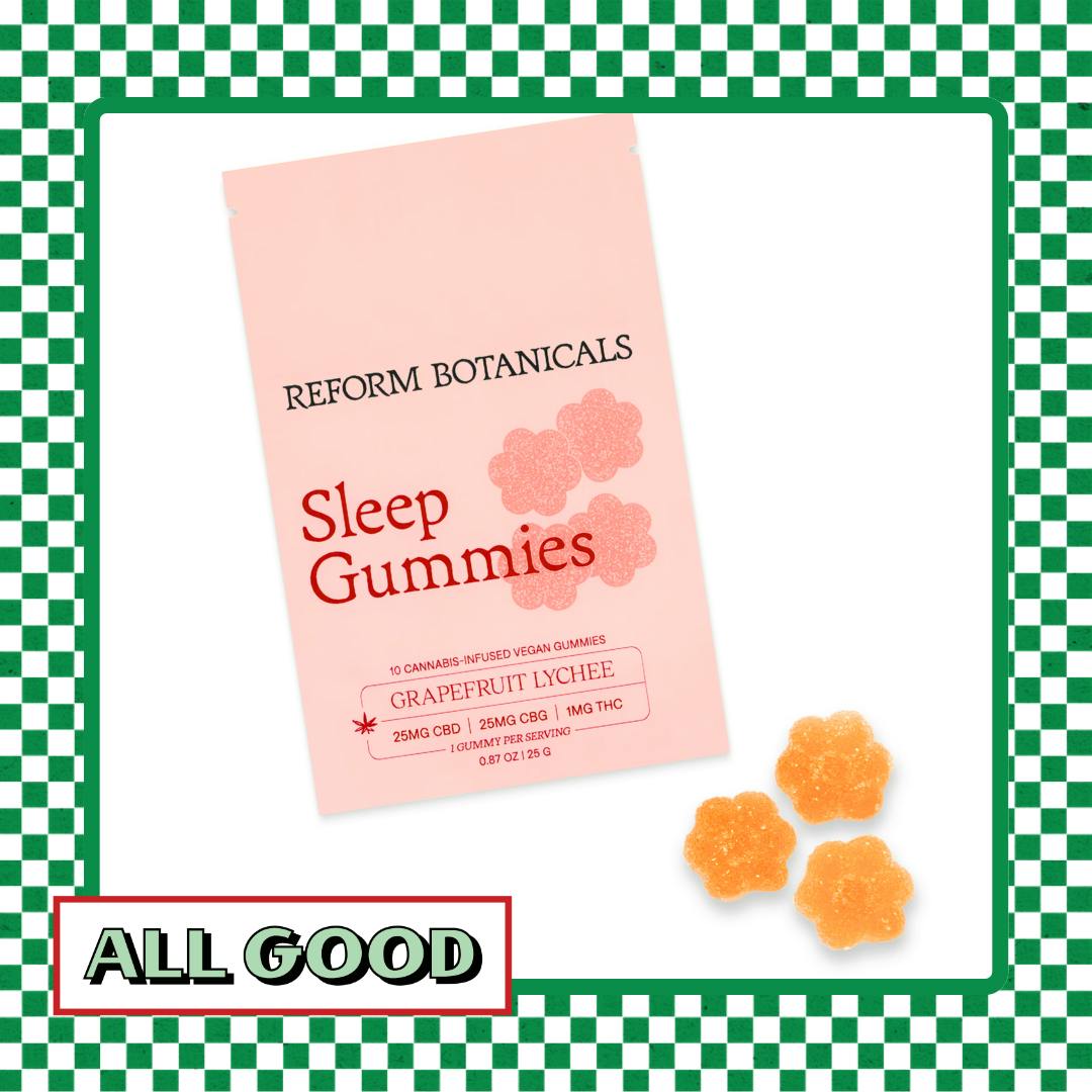 Reform Botanical | CBD Gummies | Sleep Grapefruit Lychee | 25mg