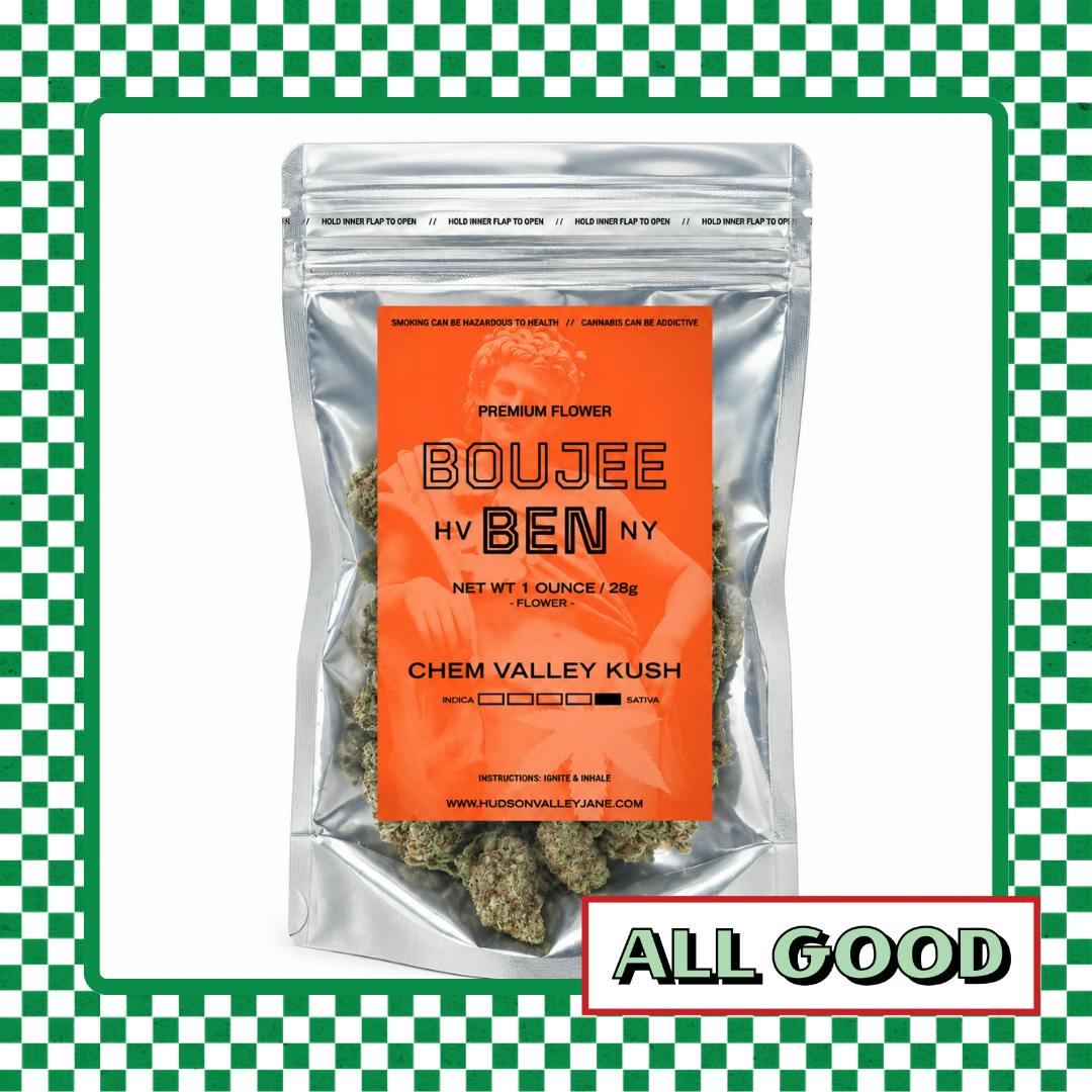 Boujee Ben | Chem Valley Kush | Flower | Sativa | 1oz
