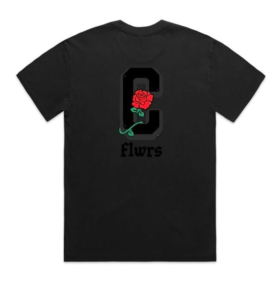 Chrome Flwrs | Short Sleeve T-Shirt L