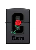 Chrome Flwrs | Torch Lighter