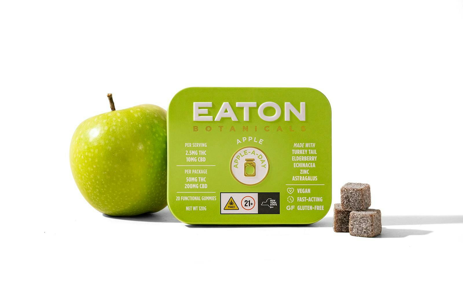 Eaton Botanicals | Apple I Apple-A-Day THC:CBD 1:4 | 50mg