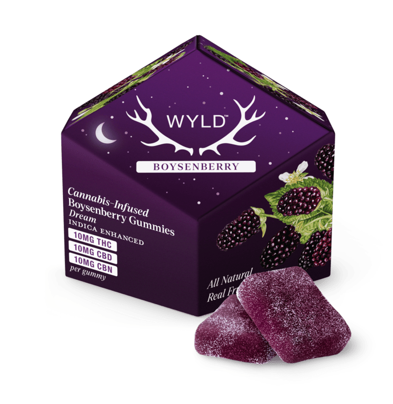 WYLD | Boysenberry | 1:1:1 THC:CBD:CBN Gummies | 100mg