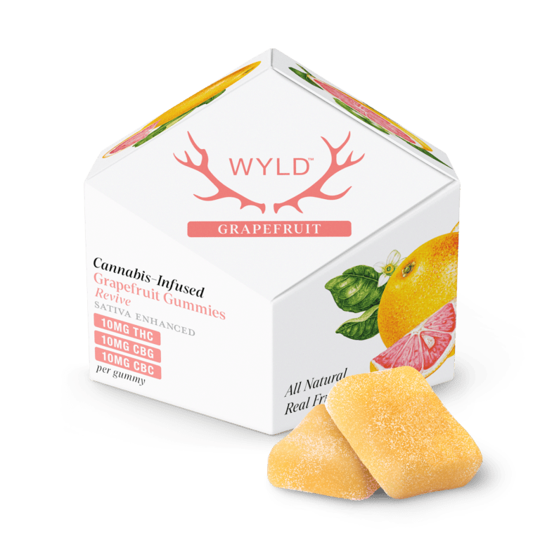 WYLD | Grapefruit | 1:1:1 THC:CBG:CBC | Gummies | 100mg