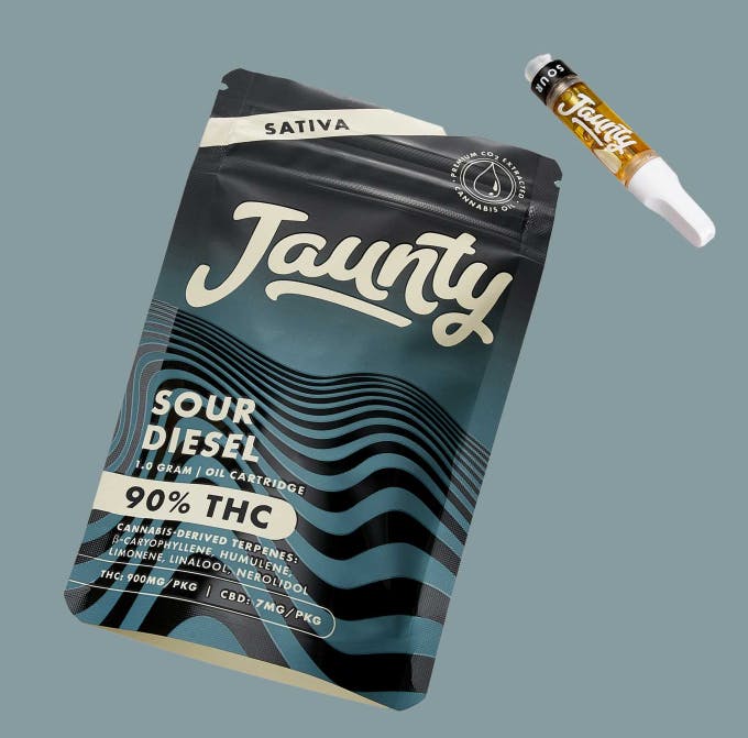 Jaunty | Sour Diesel | Vape Cart | 1.0g