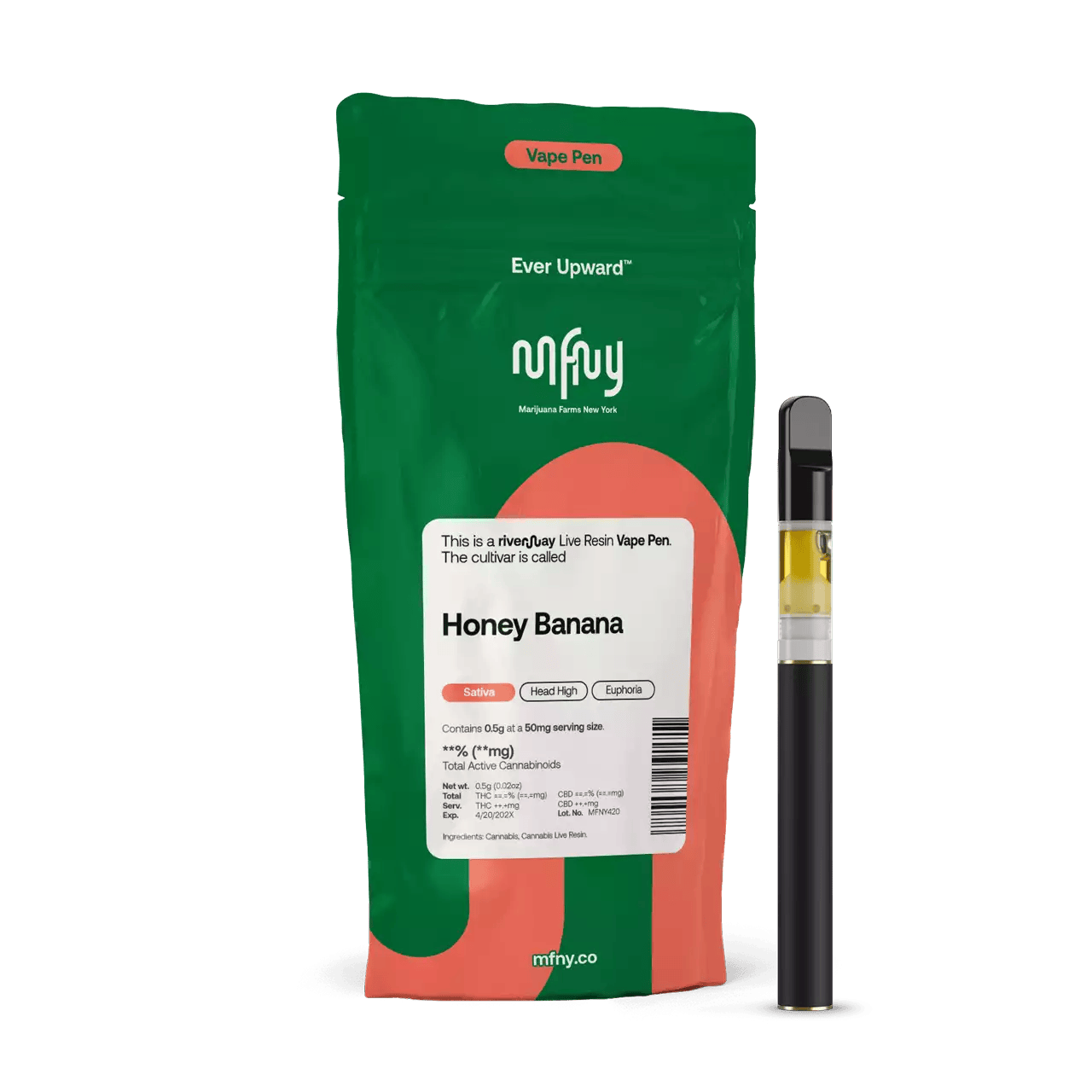 MFNY | Honey Banana | Live Resin Vape Pen | 0.5g