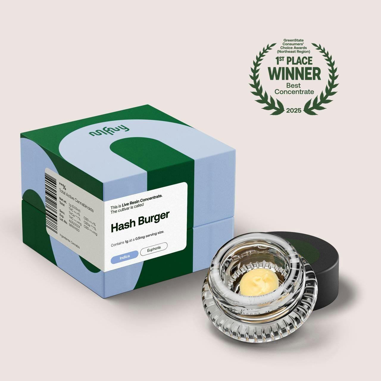 MFNY | Hash Burger | Live Resin Badder | 1g