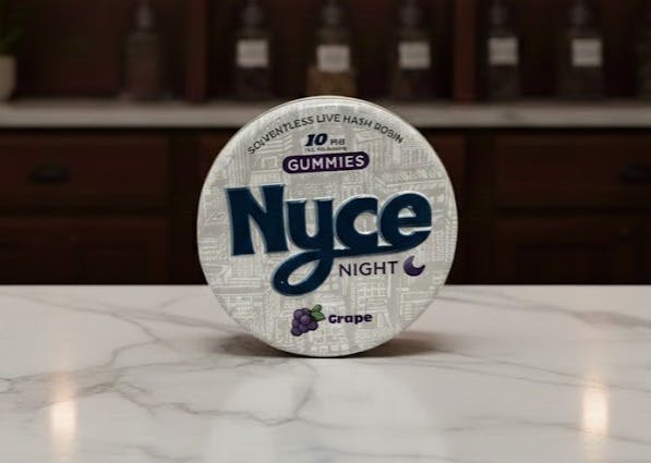 NYCE | Grape | Rosin Gummies | 100mg