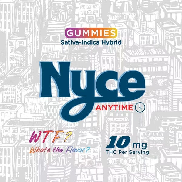 NYCE | WTF | Rosin Gummies | 100mg
